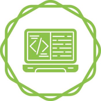 Coding Vector Icon