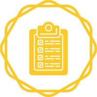 Checklist Vector Icon