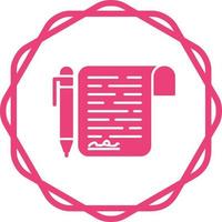 Agreement Vector Icon
