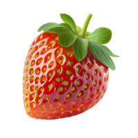 Free Strawberry cut out, red strawberry on transparent background png