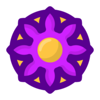 púrpura flor elemento gratis png