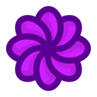 lila Blume Element kostenlos png