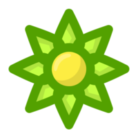 groen bloem transparant achtergrond vrij PNG