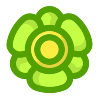 Grün Blume transparent Hintergrund kostenlos png