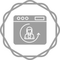 Return Visitor Vector Icon