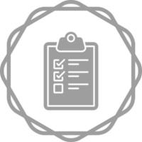 Checklist Vector Icon