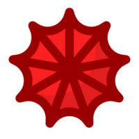 Beautiful red flower free PNG