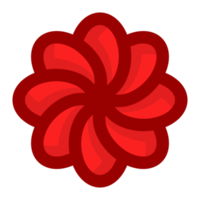 hermosa rojo flor gratis png