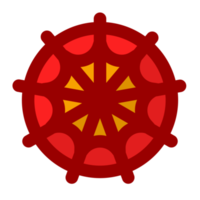 Beautiful red flower free PNG