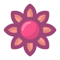 schön Sanft Rosa Blume kostenlos png