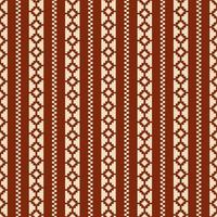 Aztec geometric red-white stripes pattern. Aztec geometric shape seamless pattern background. Ethnic geometric pattern use for fabric, textile, home decoration elements, upholstery, wrapping. vector