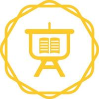 Education Presentation Vector Icon