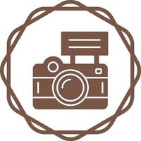 Camera Flash Vector Icon