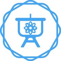 Atom Presentation Vector Icon