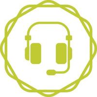 Headset Vector Icon