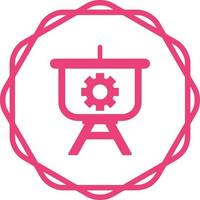 Setting Presentation Vector Icon