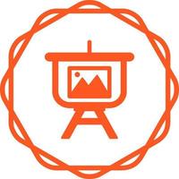 Gallery Presentation Vector Icon