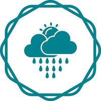 icono de vector de lluvia