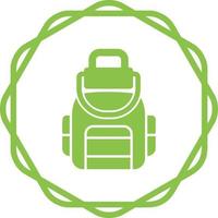 Backpack Vector Icon