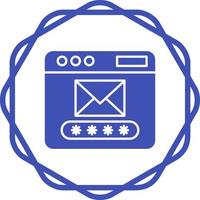 Mail Code Vector Icon