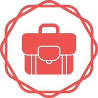 icono de vector de maleta