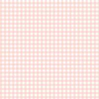 Pink white check pattern for fabric vector