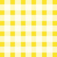 Check pattern background.Yellow white check vector