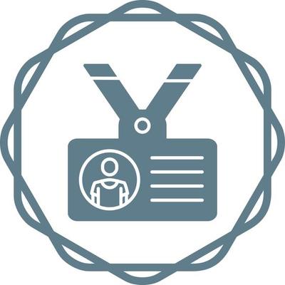 Id card Vector Icon