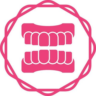 Denture Vector Icon