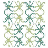 divers formes de typique kalimantan batik png