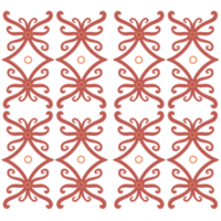 various forms of typical Kalimantan batik png