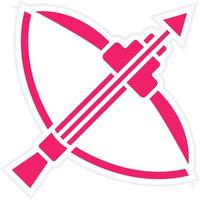 Crossbow Vector Icon Style