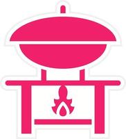 Chafing Dish Vector Icon Style