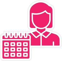 Event Planner Vector Icon Style