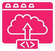 Code Deployment Vector Icon Style