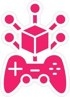 Digital Distribution Pla Vector Icon Style