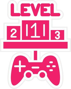 Custom Level Vector Icon Style