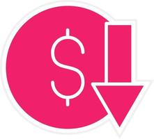 Minimum Wage Vector Icon Style