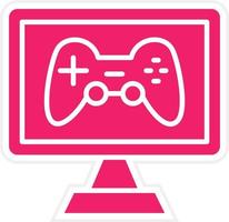 Computer Game Vector Icon Style