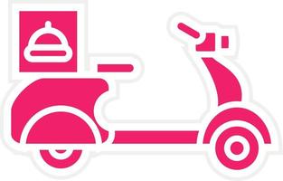 Food Delivery Vector Icon Style