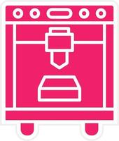 3D Printing Vector Icon Style