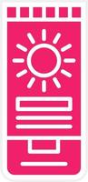 Sunscreen Vector Icon Style