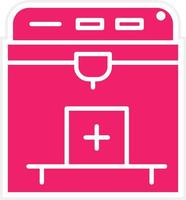 3D Printer Vector Icon Style