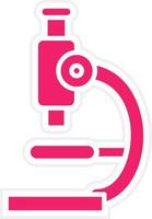 Microscope Vector Icon Style