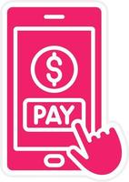 Online Payment Vector Icon Style