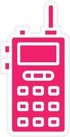 Walkie Talkie Vector Icon Style