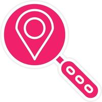 Location Finder Vector Icon Style
