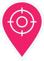 Geotargeting Vector Icon Style