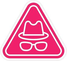 Fraud Alert Vector Icon Style