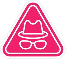 Fraud Alert Vector Icon Style